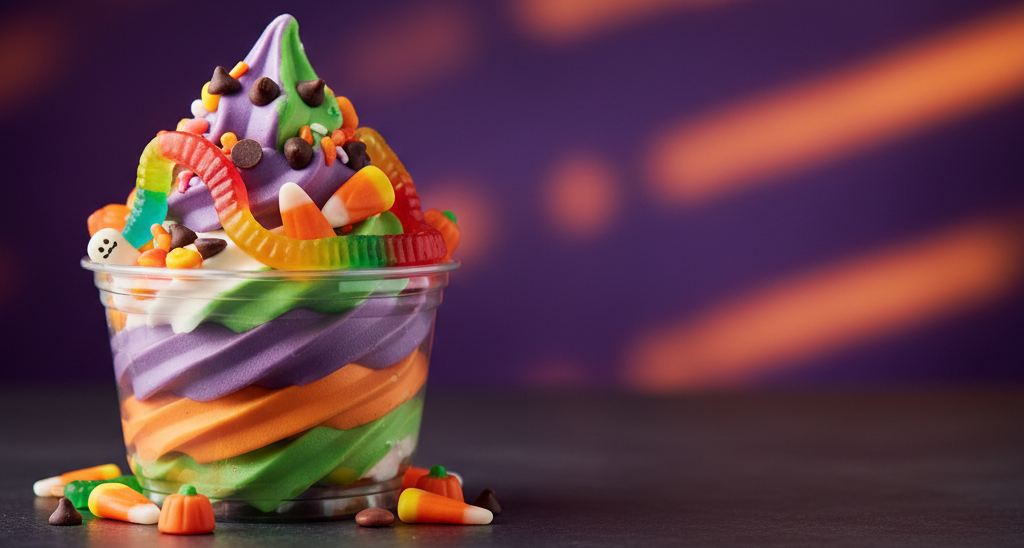 Halloween Specials: Spooky Flavors & Fun Toppings All October